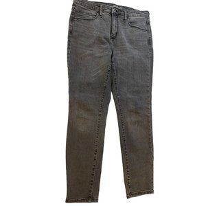 Universal Thread Women's Jeans Ankle Skinny High Rise Stretch Black Size 12/31R